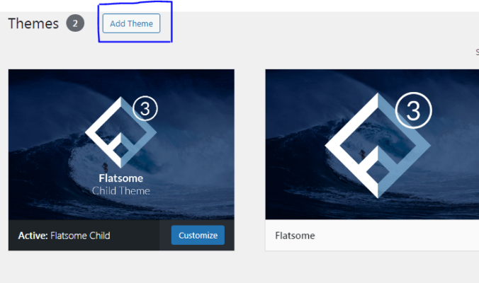 Add New Theme