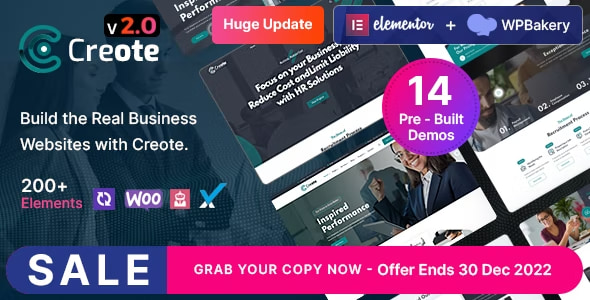 Creote Theme – Corporate & Consulting Business