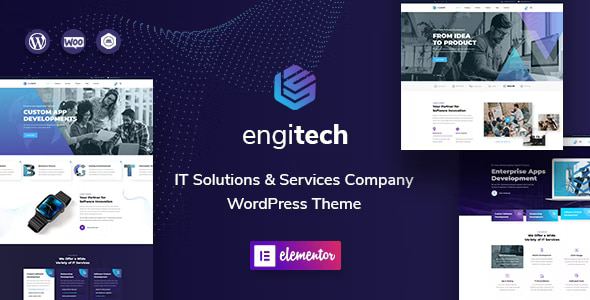 Engitech Theme- IT Solutions & Services