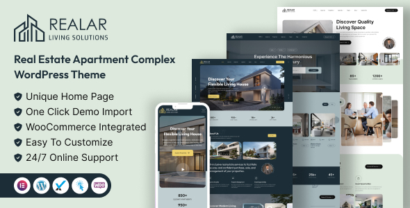 Realar WordPress Theme