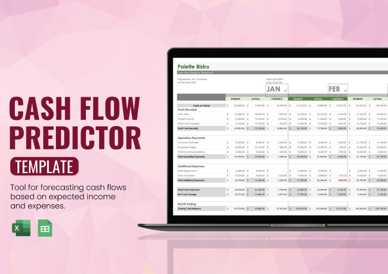 Cash Flow Predictor Template