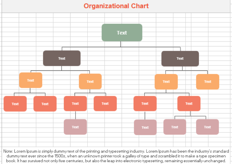 Organizational Chart Template
