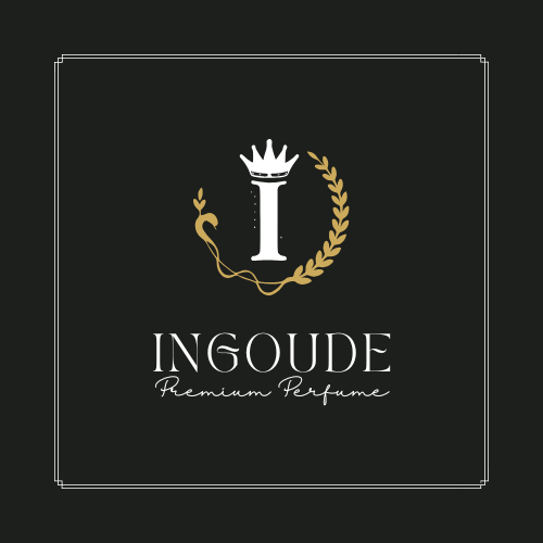 Black Elegant Premium Perfume Logo