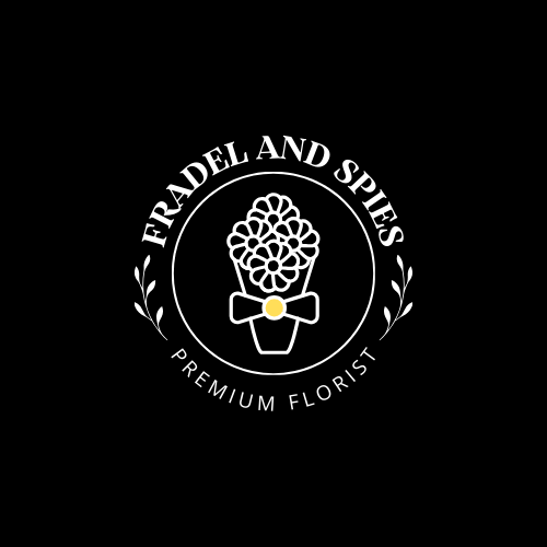 Black Minimalist Premium Florist Logo 01