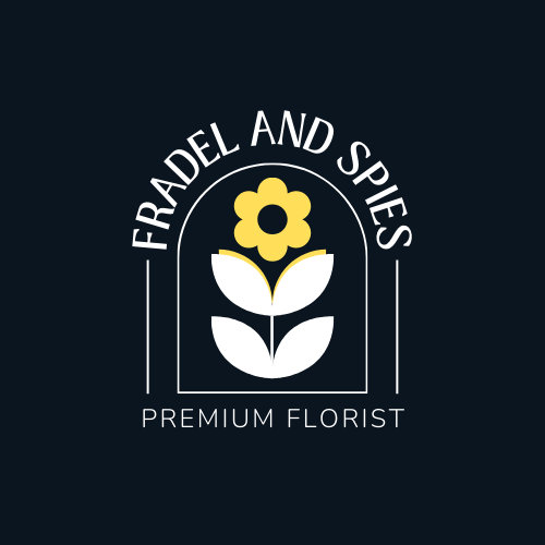Black Minimalist Premium Florist Logo 02