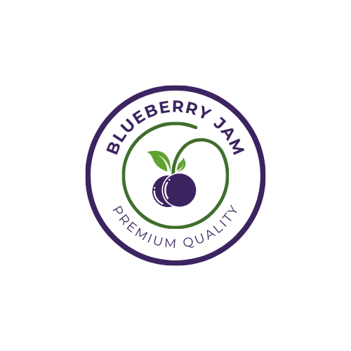 Blueberry Jam Premium Product Logo