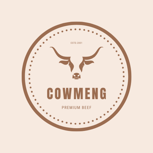 Brown Premium Beef Brand Logo