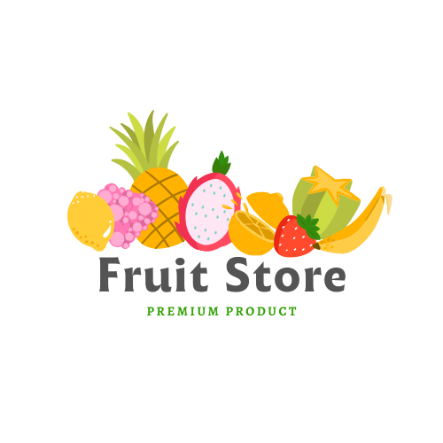 Fruit Store Premium Product Logo