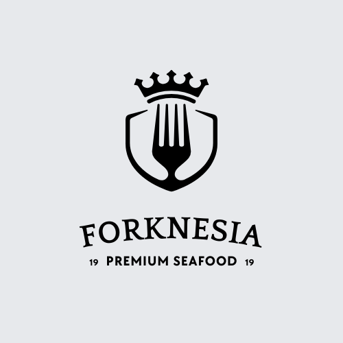 Premium Seafood resto logo